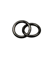 Yaylı Çanta Halkası Mekanizmalı Halka 2.7 CM  (10 Adet)  Siyah