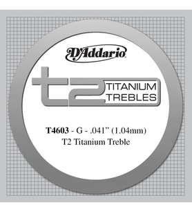 Daddario T4603 Klasik Gitar Tek Tel  T2 Serisi - Tiz Tel