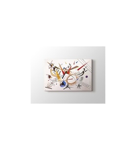 Wassily Kandinsky - All Around Premium Kanvas Tablo