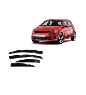 vw polo 6j 2014-2018 uyumlu mugen tip 4 lü cam rüzgarlığı