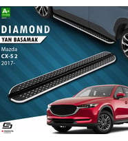S-Dizayn Mazda CX-5 2 Diamond Krom Yan Basamak 183 Cm 2017 Üzeri