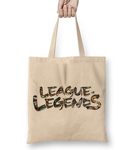 League Of Legends Bez Çanta Uzun Saplı