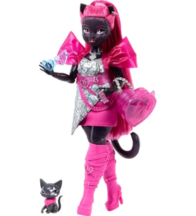 Monster High Acayip Havalı Arkadaşlar Catty Noir HXH76 (Çok Renkli)