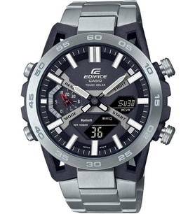 Casio Edifice ECB-2000D-1ADF Solar Erkek Kol Saati (Gri)