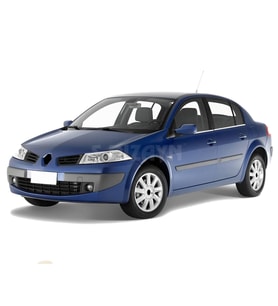 Renault Megane 2 SD Krom Cam Çıtası 4 Prç 2004-2010