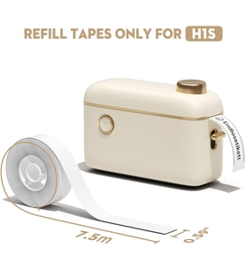 NIIMBOT H1S Thermal Label Printer (Cream)