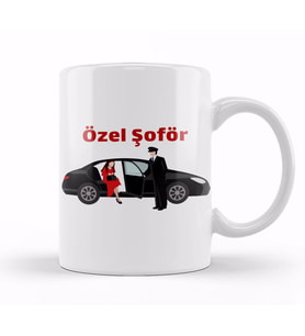 Özel Şoför Kupa Bardak Porselen