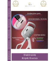 #KirpikKıvırıcı Hızlı Isınan Şarjlı Profesyonel Isıtmalı Kalıcı Etkili Güçlü Isı Elektronik Kirpik K