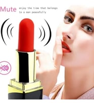 Lipstick Black USB Şarjlı 10 Farklı Frekans Titreşim Ayarlı Ruj Vibratör