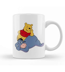 Winnie The Pooh Eeyore 08 Kupa Bardak Porselen