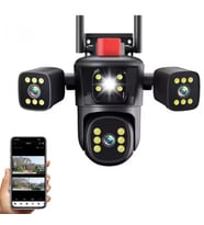 YS-25 PRO IP WİFİ DIŞ MEKAN KAMERA (Siyah)