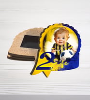 Bebek Magnet Çocuk Magnet Doğum Günü Magneti Yaş Magneti Kişiye Özel Galatasaray Taraftar Futbolcu Erkek