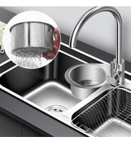 Periboia Kuğu Tasarımlı Paslanmaz Lavabo Drenaj Sepeti (Çok Renkli)