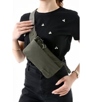Çok Cepli Bel Çantası Unisex Haki (Model: 571-13-9R)