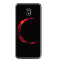 Xiaomi Redmi 8A 8 Pro 9C 9T 10C 11T Pro Kılıf Desenli Silikon Red Moons 1747