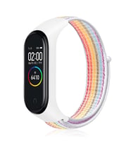Xiaomi Mi Band 5 Band 6 Kordon Hasır Band (Beyaz)