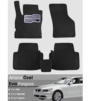 BMW 5 SERİSİ E60 SEDAN (2003-2010) Uyumlu EVA Paspas Tam Set–Araca Özel,Su Geçirmez