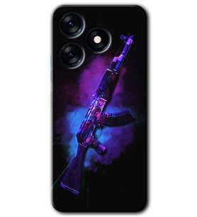 Tecno Spark 10 4G Kılıf HD Desen Baskılı Kılıf - AK
