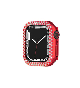 Apple Watch 42mm Taşlı Kasa - Kırmızı