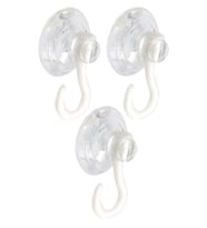 Askılı Vantuz Öpücük 4 Cm 3 Adet Büyük Kancalı Cam Vantuzu Öpücük Cam Askısı Pvc Vantuz Mutfak Banyo Pencere ve Kapı Camı Vantuzu