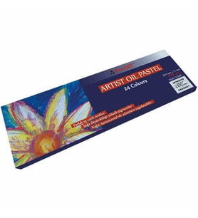 Ponart Artist Yağlı Pastel Boya 24 Renk 