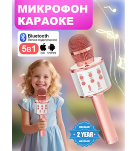 Kablosuz Karaoke Çocuk Mikrofonu