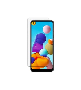 Samsung Galaxy A21 Uyumlu Kılıf Dostu Ön Koruma Cam Ekran Koruyucu