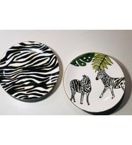 tabak el yapımı zebra 2'li