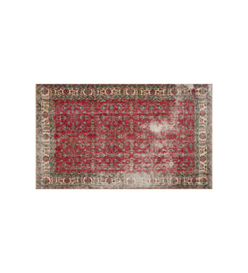 Yün&Pamuk El Yapımı Eskitme Halı 164x273 cm 10192