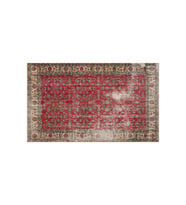 Yün&Pamuk El Yapımı Eskitme Halı 164x273 cm 10192