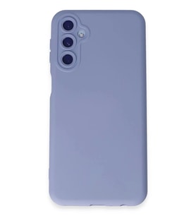 Newface Samsung Galaxy M34 5G Kılıf Nano içi Kadife Silikon - Lila