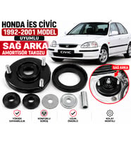 Honda Civic İES 1992-2001 Sağ Arka Amortisör Takozu
