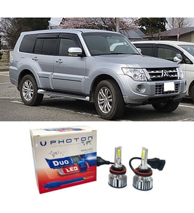 Mitsubishi Pajero Led Xenon Uzun + Kısa Far Ampulü H4 Duo Yeni Seri Beyaz