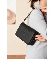 Günlük Kombinlere Uygun Kadın Kabartma Baskılı El Ve Omuz Çantası Shopper (STD)