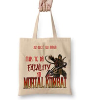 Mortal Kombat (2) Bez Çanta Uzun Saplı