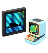 Divoom Ditoo Pro Mavi Bluetooth Hoparlör ve Pixoo Led Ekran Seti