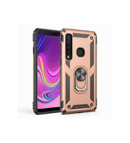 Samsung Galaxy A9 2018 Uyumlu Kılıf Zore Vega Kapak (Gold)