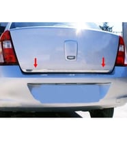Renault Clio 2 Symbol  Sedan Krom Alt Bagaj Çıtası 1998-2006 Paslanmaz Çelik