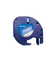 Dymo Muadil Plastik ŞEFFAF Etiket 10 Adet 12 mm x 4 m şerit etiket