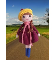 Güz Bebek Amigurumi Organik Oyuncak