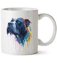 Köpek Baskılı Porselen Kupa Bardak
