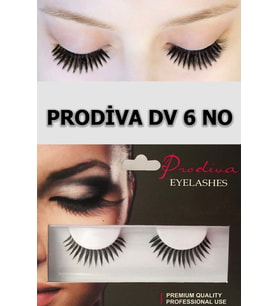 Prodiva Marka Dv 6 Model Bütün Kirpikler, Takma Kirpik