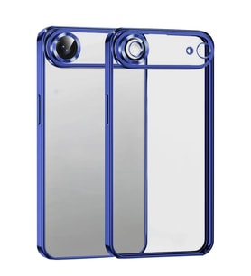 iPhone 17 Air Razer Lensli Silikon - Lacivert