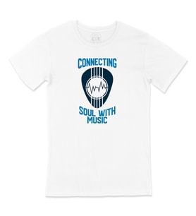 Connecting Soul With Music Tişört