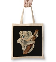 Koala Bear Gift Bez Çanta Uzun Saplı