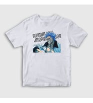 Presmono Unisex Çocuk Beyaz Grimmjow Anime Bleach T-Shirt 127479tt