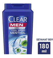 Clear Men Cool Sport Menthol Kepeğe Karşı Şampuan 180 ML
