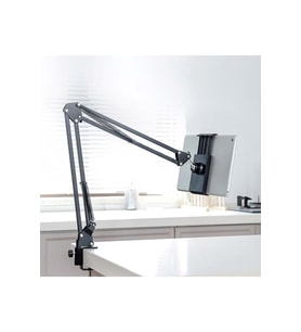 360° Ayarlanabilir Teleskopik Metal Telefon & Tablet Tutucu FlexiHold Pro