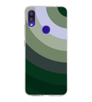 Xiaomi Redmi Note 7 Pro Uyumlu Kapak Renk Cümbüşü Tasarımlı Şeffaf Silikon Kılıf