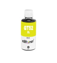 Elittoner HP Mürekkep GT52XLY, M0H56AE, Yellow 70ml